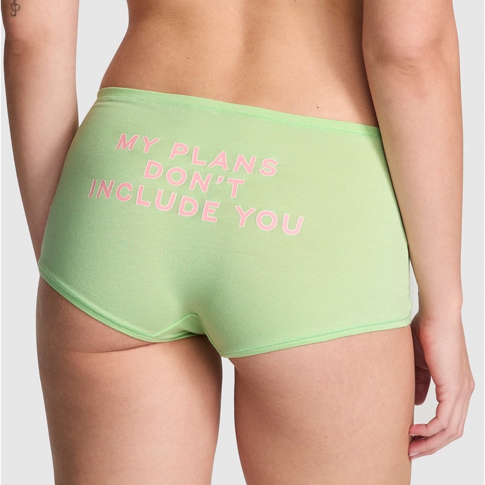 NIB VS PINK COTTON BOYSHORTS